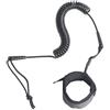 Generic Guinzaglio per tavola da surf in TPU a spirale, nero