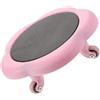 JOINPAYA Dischi Scorrevoli Addominali, Abdominal Training Board a 5 Ruote, Plastica, Rosa, Forma a Fiore, per Allenamento Addominale a Casa