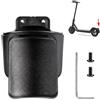 dravix Portatarga assicurativa compatibile con Ninebot MAX G3, portatarga per scooter elettrico, parafango posteriore, base con viti e accessori di montaggio