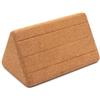 Tufgo Blocchi da yoga in sughero di alta qualità a forma di triangolo per meditazione ed equilibrio, mattoni sostenibili da palestra per allungamenti profondi, 20 x 12 cm (B)