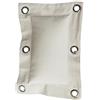 JEWEDECO Sacco da Boxe da Parete Vuoto Bianco in Canvas, Leggero