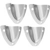 GOOHOCHY Ventilazione Marina in Acciaio Inox Lucido, 4 Pezzi per Kayak e Yacht