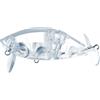 Tufgo Esca artificiale galleggiante da 9 cm, 22 g | Azione di nuoto realistica, doppia elica, lunghezza 9 cm, peso 22 g, ideale per spigole e lucci