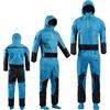 Mothdust Muta Stagna Uomo 3 Strati Impermeabile Guarnizioni Lattice per Kayak Vela Pesca Paddle Canoa Nautica Gear(XL)