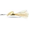 Tufgo Esca rotante a spinning, 12 g, 11 cm, in metallo, design composito, amo triplo, per acqua dolce, per pesca predatori, spigola, trota, luccio, Regno Unito (oro)