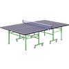HOMCOM Tavolo da Ping Pong Pieghevole Interno con 8 Ruote 152.5×274×76 cm
