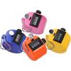 TOVINANNA 4 Pezzi Contatore Manuale Meccanico Portatile in Plastica Design Mini Colorato, Facile da Usare e Preciso per attività Sportive e Conteggio Inventario
