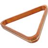 minkissy Triangolo da Biliardo Robusto in Legno di Conifera Arancione 52,4mm Struttura a Treppiede Facile da Riporre per Tavolo da Piscina e Palline da Biliardo