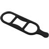 VlHpnpe 5lots, cinghie in gomma ad alta elasticità adatte per manubri di varie dimensioni, accessori per biciclette, lampade in silicone, cinturino di montaggio durevole