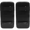 Mipcase Pad Allenamento Basket 2 Pezzi, Blocco Contatto, Nero | PVC e Pelle PU Schiuma Epe, Tracolla Regolabile, per Palestra e Esercizi di Condizionamento