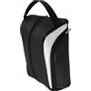 TOYANDONA Borsa per Scarpe da Golf, Sacca Portascarpe Sportiva, Elegante in Pu, Antipolvere, per Scarpe da Golf e Sneakers, per Casa e Viaggio, Bianca