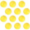 SWOOMEY 12 Pezzi Palline da Golf in Schiuma Gialla per Allenamento Indoor, Bilanciamento e Adatte a Colpi di Pratica