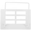 Beaupretty Supporto a Muro per Bilancia Pesapersone, Metallo Bianco