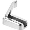 CLISPEED Acciaio Inox Gancio Marino Pieghevole per Barche e Cappelli | Montaggio Versatile, Design Salvaspazio, Organizzazione Sicura Dell'attrezzatura, Finitura Elegante Argento