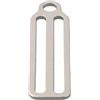 ZMdooreasy Fibbia scorrevole in acciaio inox da 68 mm con chiusura sicura