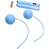 Alomejor Corda per Saltare Senza Fili, Corda Fitness con Contatore | Manico in ABS, TPR e PVC; Display con Sensore Hall, Ideale per Casa, Ufficio e allenamento.