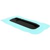 Zerodeko Paddleboard Fin Connector, Fin Box Patch per Paddleboard e Surfboard, PVC, Verde Chiaro, Base Protettiva Anti-graffio, per Sport Acquatici e Uso in Mare