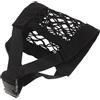 FRCOLOR Borsa Porta Palline e Racchette per Pickleball in Poliestere Nero Rete Traspirante, Sottile e Compatta, per Allenamenti Sportivi Chiusura a Cordoncino