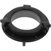 Toyvian Oblò Marino Rotondo, Finestra Marina per Yacht, Finestra Portello per Imbarcazioni 8,5, Vetro Temperato, Nero, Foro 20,9cm, Antishock