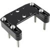 Generic Porta Cellulare per Moto Supporto per Navigazione GPS per EXC 300 EXCF 350 SX 125 SXF 250 450 XCW per XCF-W 500(Nero)