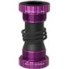 Honseadek Lega di alluminio MTB Movimento centrale 24mm CNC filettato | Progettato per terreni accidentati, resistente all'usura, prestazioni di lunga durata, vestibilità sicura, mountain bike