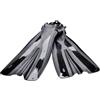 Generic Immersione con Fissaggio Regolabile E Composizione TPE PP E con Forma Allungata per Snorkeling E Adatte per Uso Sportivo E Ricreativo in E Piscina, Nero, S-M 5-9