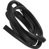 Angoily Striscia di Protezione per Bordi della Pagaia in PVC Nero per Paddle da SUP, Accessorio Resistente per Sport Acquatici e Canottaggio Design Elegante