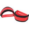 NAMOARLY Pedal Strap Regolabile per Pedale Bici, Cinturino Fermapiede in Nylon Rosso, Fissaggio Stabile, per Bici Fixed Gear e Ciclismo
