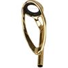 Tufgo Kit di riparazione con punte per canna da pesca, anello in acciaio inox, ricambio per ricostruzione di bastoni, nero, 0,67 cm (E)