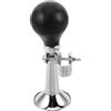 PRETYZOOM Corno per Bicicletta in Ferro Nero Stile Retro con Suono Potente e Lunga Portata, Campanello per Mountain Bike per Ciclismo All'aperto