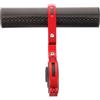 KAILIKETIY Estensione Manubrio Bicicletta in Metallo, Supporto per Luce Bici e Cronometro, Rosso, Leggero, Spazio Extra sul Manubrio, Accessorio per Bici