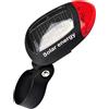 ifundom Luce Posteriore Solare per Bici, LED, 3 modalità, Nero