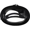 Toddmomy Occhiali da Immersione Subacquei Neri Lente Singola Antiappannante, Forma Ovale in Silicone e Pvc, per Ambienti Umidi e Piscina per Adulti e Giovani