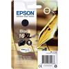 EPSON 16 C13T16214012 NERO INCHIOSTRO - 175 PAGINE PER WORKFORCE WF-2010W