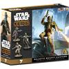 Asmodee Atomic Mass Games | Star Wars: Legion - Galactic Bounty Hunters | Espansione Per Gioco Di Miniature, 3 Unità Operative, Carte Comando E Miglioria | 2 Giocatori | 90 Minuti