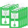 DUOCIYUAN 10 Pack x 100g Assorbi Umidità Armadio, Sacchetti Deumidificatore da Appendere Antiumidita Armadio 500ml Assorbiumidita per Guardaroba, Seminterrati, Cucina, Bagno, Antimuffa
