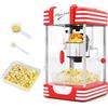 LIFEZEAL Macchina Popcorn 1200W, Riscaldamento e Mantenimento Caldo | Macchinetta Pop Corn Elettrica con 2 Misurino, Contenitore in Acciaio Inossidabile e Vassoio Rimovibile