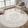 PureCozy Tappeto Rotondo 240cm Beige Vintage