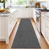Enyhom Tappeto Corridoio 80 x 240cm Lungo, Morbido Tappeto Cucina Antiscivolo Lavabile Passatoia Cucina, Pelo Corto Passatoia Corridoio Tappeto Runner per Ingresso, Lavanderia
