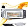 Klarstein Friggitrice ad Aria, Air Fryer 1700W, Friggitrice Calda, Forno Facile da Pulire, 8 Programmi, Timer e Controllo della Temperatura, 10L