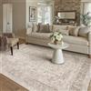 PureCozy Vintage Tappeto Salotto 160x230cm Beige Lavabile in Lavatrice