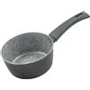 Zanetti - Casseruola Antiaderente 20 cm DURAPIETRA, adatta a tutti i piani cottura incluso induzione, Rivestimento Alto Spessore, Diametro 20 cm