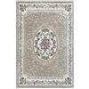 Pierre Tappeti Tappeto classico QUEEN TORTORA stile tradizionale francese aubusson floreale, arredo casa salotto soggiorno camera lavabile antiscivolo cm.80x140