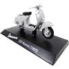 OPO 10 Collezione Scooter in Miniatura 1/18 Compatibile con Piaggio Vespa 125 Nuova Grigio Chiaro - 1965 - Ves0023B