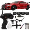 BuyWeek Auto Telecomandata, 2.4 Ghz Macchina Telecomandata Drift con Luci a LED Alta Potenza RC Drift Car per Bambini Adulti (Batteria Singola)