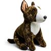 Carl Dick Pitbull seduto marrone, peluche, animale di peluche, ca. 30 cm 3663