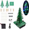 Adeept kit 3D per albero di Natale LED fai da te 7 colori flash circuito LED di saldatura elettronica kit divertenti