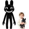 YMXBFLXX Animal Hospital Peluche Coniglio Nero, Bambola 9.8 Pollici Giocattolo di Peluche