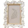SiSinkal Set di cornici portafoto in resina dorata, cornice portafoto decorata barocco, per foto da 7,6 x 12,7 cm, 10 x 15 cm, 15 x 20 cm, decorazione per la casa da parete o da tavolo (15 x 20 cm)
