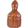 Generico San Gennaro statua busto in Ceramica Fatto a Mano Bronzo